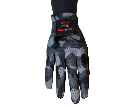 Handschuhe Leder Black Camo Damen