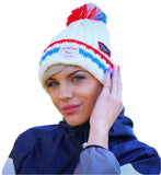 Pudelmütze / Beanie WEISS