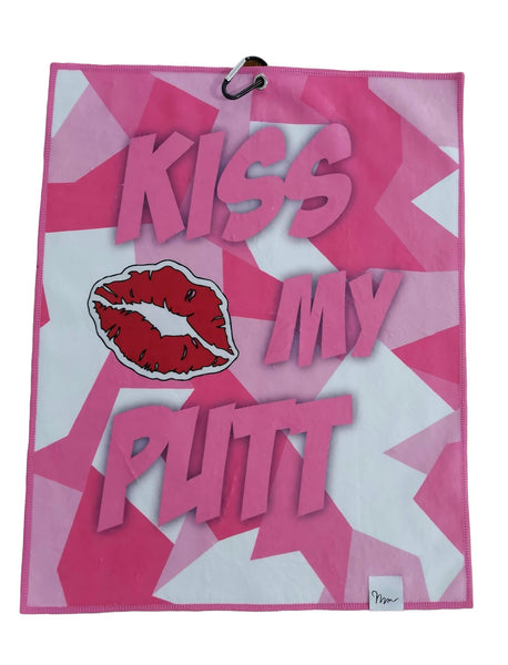 Handtuch Kiss my Putt